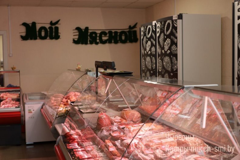 В Октябрьском сегодня был открыт магазин "Моя Мясной" ОАО "Пуховичимясопродукт". - 5360098936455