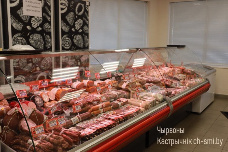 В Октябрьском сегодня был открыт магазин "Моя Мясной" ОАО "Пуховичимясопродукт". - 5360098952071