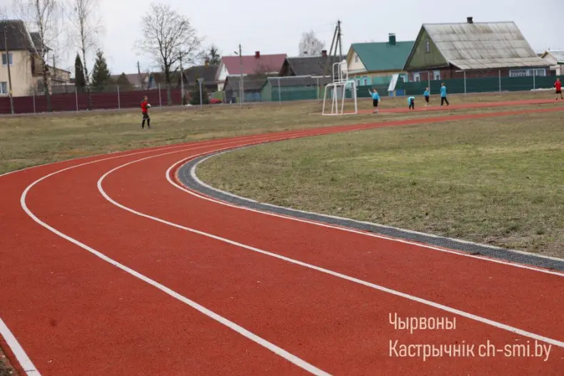В Октябрьском сегодня торжественно открыли стадион "Октябрь" - 5360039905159