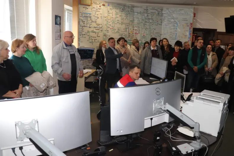 Сегодня в Октябрьском прошел районный День охраны труда на базе Октябрьского РЭС филиала "Речицкие электрические сети" РУП "Гомельэнерго". - 5360342526343