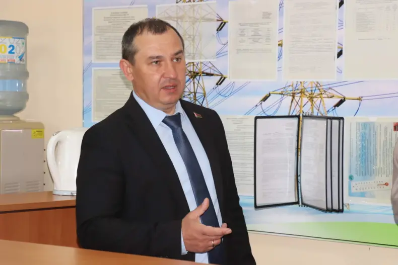 Сегодня в Октябрьском прошел районный День охраны труда на базе Октябрьского РЭС филиала "Речицкие электрические сети" РУП "Гомельэнерго". - 5360342510983