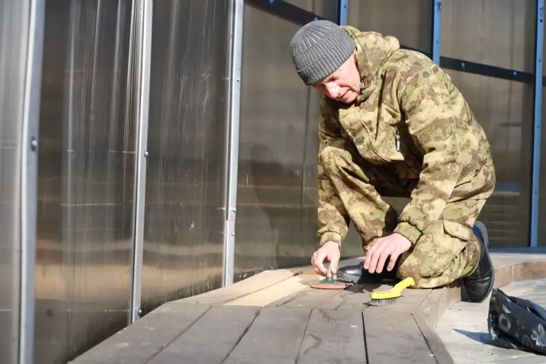 В Октябрьском проходит республиканский субботник. - 5360349542279