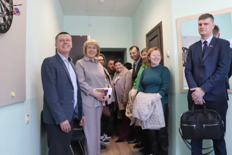 Сегодня в Октябрьском прошел районный День охраны труда на базе Октябрьского РЭС филиала "Речицкие электрические сети" РУП "Гомельэнерго". - 5360342512263