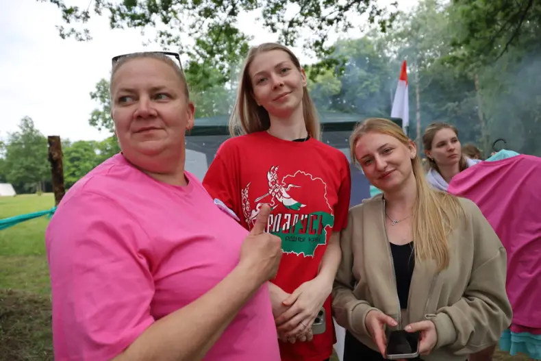 На базе культурно-развлекательного комплекса "Бубновка" сегодня проходит ежегодный районный туристический слет «Рудобельское единство". - 5361007955847
