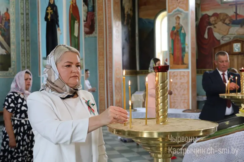 В православных храмах Беларуси в День Независимости совершены Божественные литургии с благодарственными молебнами, - 5361161541511