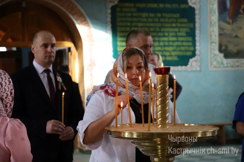 В православных храмах Беларуси в День Независимости совершены Божественные литургии с благодарственными молебнами, - 5361161539975