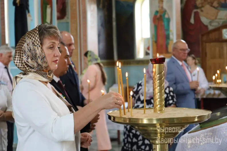 В православных храмах Беларуси в День Независимости совершены Божественные литургии с благодарственными молебнами, - 5361161540999
