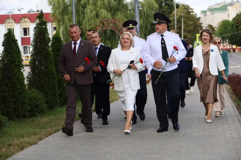 Юбилейную дату – 60-летие масштабно и празднично отметил Октябрьский районный отдел внутренних дел. - 5361601797511